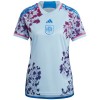 Camisola Espanha Mulher Equipamento Alternativa Copa do Mundo Feminina 2023 Manga Curta